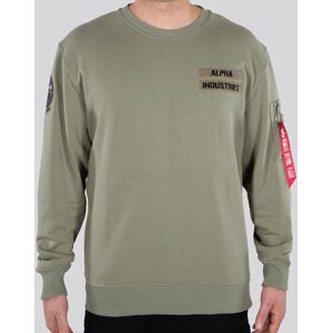 Alpha Industries Dust Devil Pullover - Grün - M - unisex