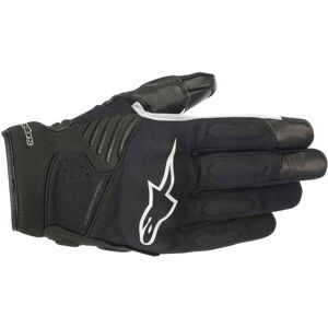 Alpinestars Faster Handschuhe - Schwarz Weiss - 2XL - unisex