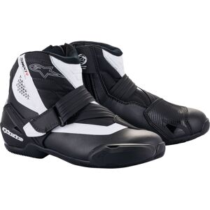 Alpinestars SM-1 R V2 Motorradschuhe - Schwarz Weiss - 42 - unisex