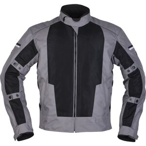 Modeka Veo Air Motorrad Textiljacke - Schwarz Grau - 5XL - unisex