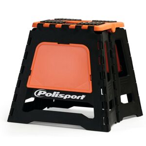 POLISPORT Feste Motorrad-Hebebühne klappbar orange/schwarz - schwarz - unisex