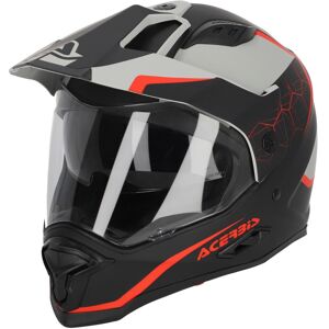 Acerbis Reactive Helm - Schwarz Rot - L - unisex