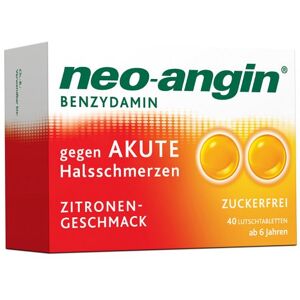 NEO-ANGIN Benzydamin akute Halsschmerzen Zitrone 40 St