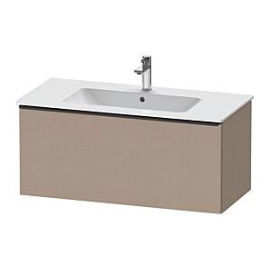 Duravit D-Neo Waschtisch-Unterschrank DE426307575 101 x 46,2 cm, Leinen, wandhängend, 1 Auszug