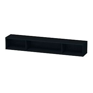 Duravit L-Cube Regalelement LC120001616 80 x 14 cm, Eiche schwarz, 3 Fächer, horizontal