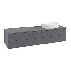 Villeroy und Boch Villeroy & Boch Antao Waschtischunterschrank 1600x360x500mm K27110GK mit Struktur FK/AP: GK/0