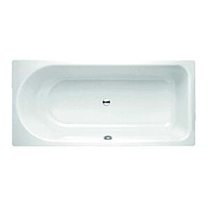 Bette BetteOcean Low-Line Badewanne 8833-287AR Antirutsch, starwhite, 170x70x38cm, Fußende rechts, Überlauf vorne