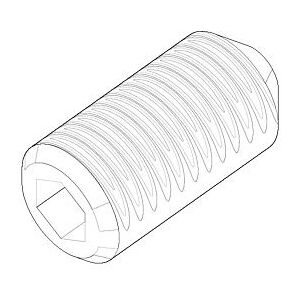 Dornbracht Gewindestift M 3 x 6 DIN 916 09311108190 093111081 M3 x 6 mm