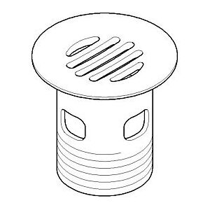 Dornbracht Kelch Siebventil G1 1/4 1 091101027-06 platin matt