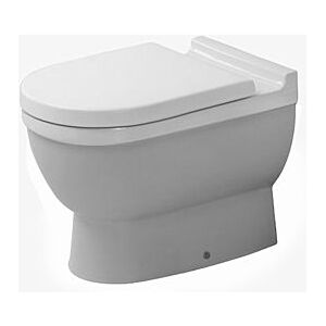 Duravit Starck 3 Stand Tiefspül WC 0124090000 weiss, Abgang waagerecht