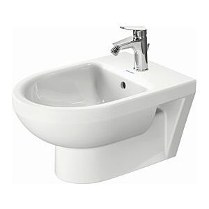 Duravit No. 1 Basic Wandbidet 2279150000 weiss, mit Überlauf, mit Hahnlochbank