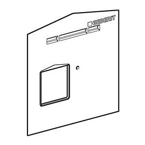 Geberit Spritzschutz, 242155001 für VS- Elekronik ab 2009