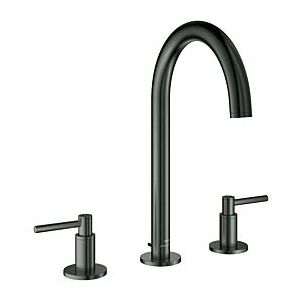 Grohe Atrio Waschtisch-3-Loch-Armatur 20649AL0 1/2", hard graphite gebürstet