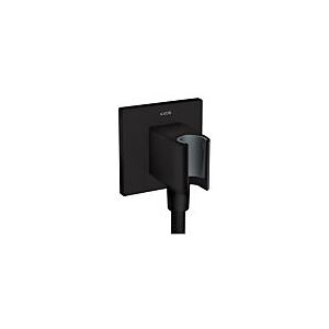 Hansgrohe Axor Portereinheit 36734670 eckig, mit Rückflussverhinderer, integrierte Haltefunktion, mattschwarz
