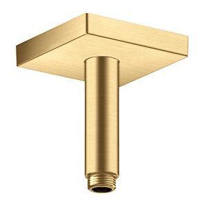 Hansgrohe Deckenanschluss 26437250 100 mm, brushed gold optic, eckig