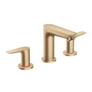 Hansgrohe Talis E Waschtisch-3-Loch-Armatur 71733140 mit Ablaufgarnitur, brushed bronze