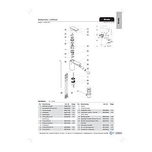 Ideal Standard STRADA, Multiport Kart., F960874AA Chrom