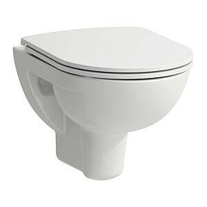 LAUFEN Pro Wand-Tiefspül-WC H8219520000001 spülrandlos, 36x49cm, Ausladung kurz, weiß