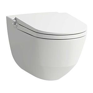 LAUFEN Cleanet riva Dusch-Tiefspül-WC H8206914000001 spülrandlos, 35,5 x 60 cm, weiß LCC