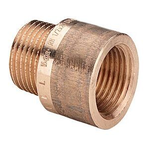 Viega Rotguss Verlängerung 3/8"x25mm