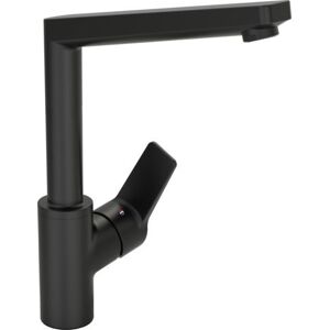 Küchenarmatur HANSATWIST 0920 Ausld. 193 mm DN15 Matt-Schwarz 920220333