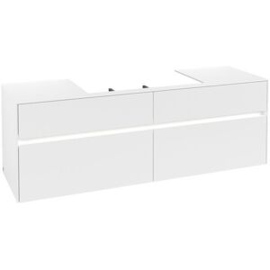 Villeroy & Boch Waschtischunterschrank Collaro C028B0 1600x548x500mm mit Beleuchtung C028B0MS