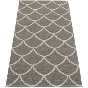 pappelina Kotte Outdoor-Teppich - charcoal / warm grey 70 x 150cm