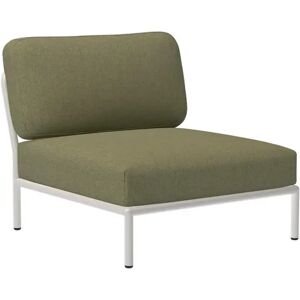 Houe Level Outdoor Loungesessel muted white khaki