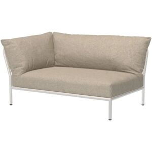 Houe Level 2 Outdoor Sofa Lehne links muted white sand