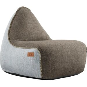 SACKit Cobana Outdoor Lounge Chair braun / weiß