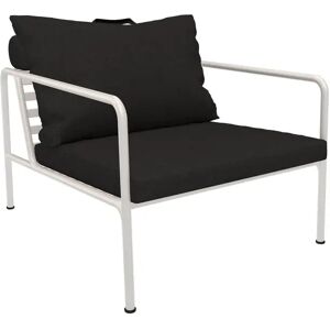 Houe Avon Outdoor Loungesessel weiß schwarz