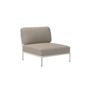 Houe Level Outdoor Loungesessel muted white taupe