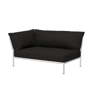 Houe Level 2 Outdoor Sofa Lehne links muted white schwarz