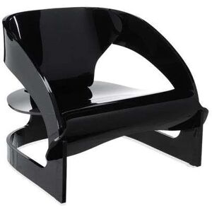 Kartell Joe Colombo Stuhl schwarz