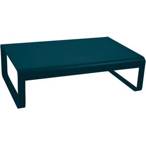 Fermob Bellevie 103 x 75 niedriger Tisch / Couchtisch acapulcoblau