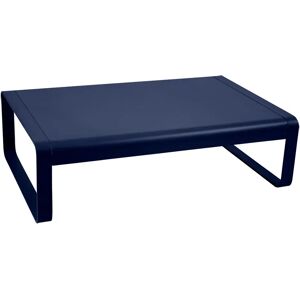 Fermob Bellevie 103 x 75 niedriger Tisch / Couchtisch abysseblau