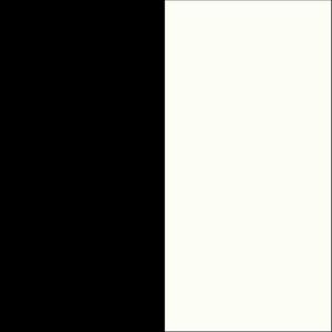 Lapalma Brio Outdoor Bistrotisch rund 72cm Ø 60cm HPL weiß schwarz lackiert