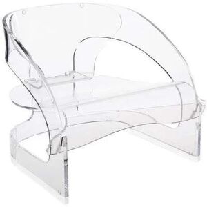 Kartell Joe Colombo Stuhl glasklar transparent