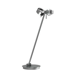 Top Light Puk Mini Table Twin Tischleuchte ohne Abdeckung (für Nachbestellungen) LED 80cm chrommatt