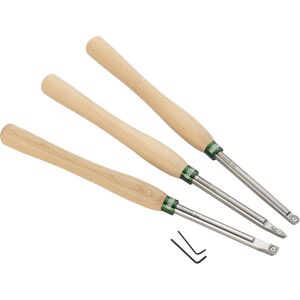 Record Power Drechselstahl Drechselmesser Pro Comfort Set (3-teilig) 12