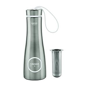 Grohe Red Trinkflasche 409191SD0 450ml, Edelstahl, doppelwandig