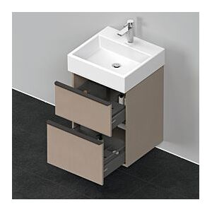 Duravit D-Neo Waschtisch-Unterschrank DE437007575 48,4 x 44,2 cm, Leinen, wandhängend, 1 Schubkasten, 1 Auszug