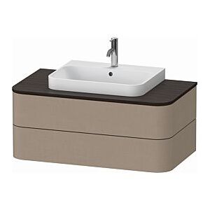 Duravit Happy D.2 Waschtisch-Unterschrank HP496107575 40,8 x 100 x 55 cm, 2 Schubkästen, für Möbelwaschtisch, leinen