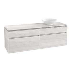 Villeroy und Boch Villeroy & Boch Legato Waschtischunterschrank B67500E8 160x55x50cm, White Wood