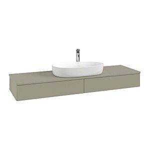 Villeroy und Boch Villeroy & Boch Antao Waschtischunterschrank 1600x190x500mm L14050HK mit Beleuchtung FK/AP: HK/0