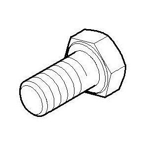 Dornbracht 6-kt. -Schraube M10x20 DIN933 09303007190 093030071 M10 x 20 mm