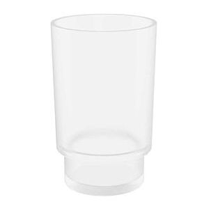 Emco Fino Ersatz-Glasteil 841500090 Kristall-Glas satiniert, für WC-Bürstengarnitur