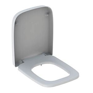 Geberit Renova Plan WC-Sitz 572120000 weiss, Scharniere Metall, mit Absenkautomatik