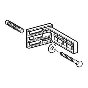 Geberit Befestigungswinkel 12 cm, 241026001 für UP-SPK