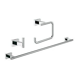 Grohe Essentials Cube 3 in 1 Bad-Set 40777001 chrom